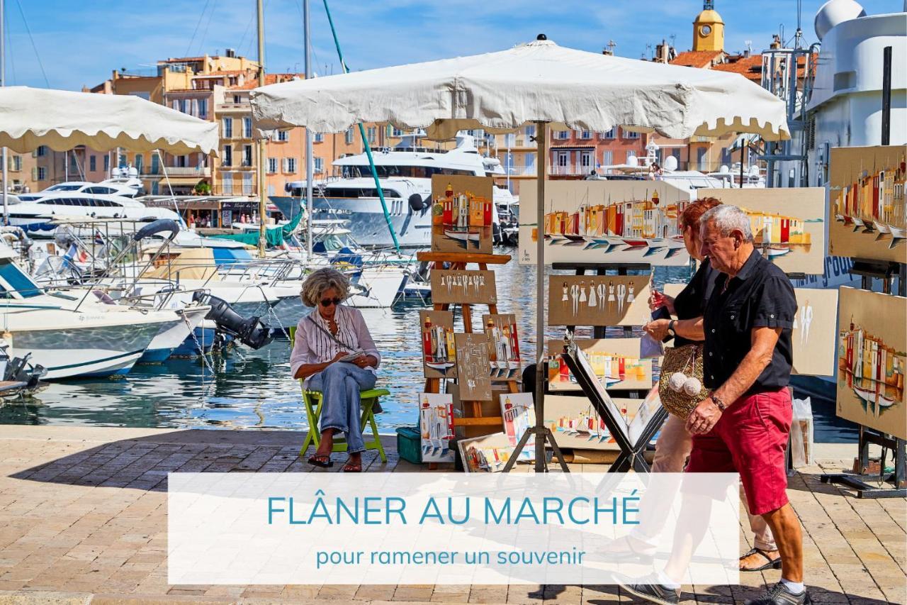 Hotel La Tartane Saint Tropez Bagian luar foto